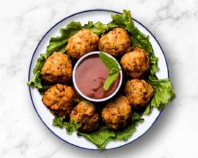 Crisp Veggie Fritters
