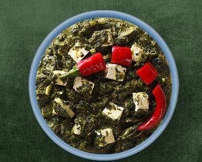 Green Cottage Cheese Curry