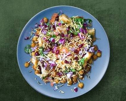 Veggie Samosa Chaat