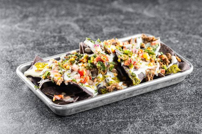 Brisket nachos (GF) † Regular Kick Ass