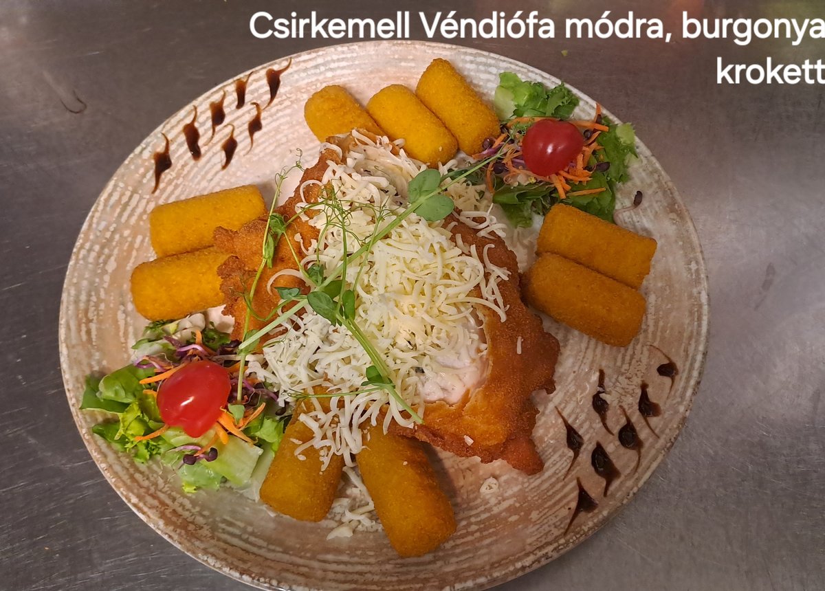 Csirkemell Véndiófa módra
