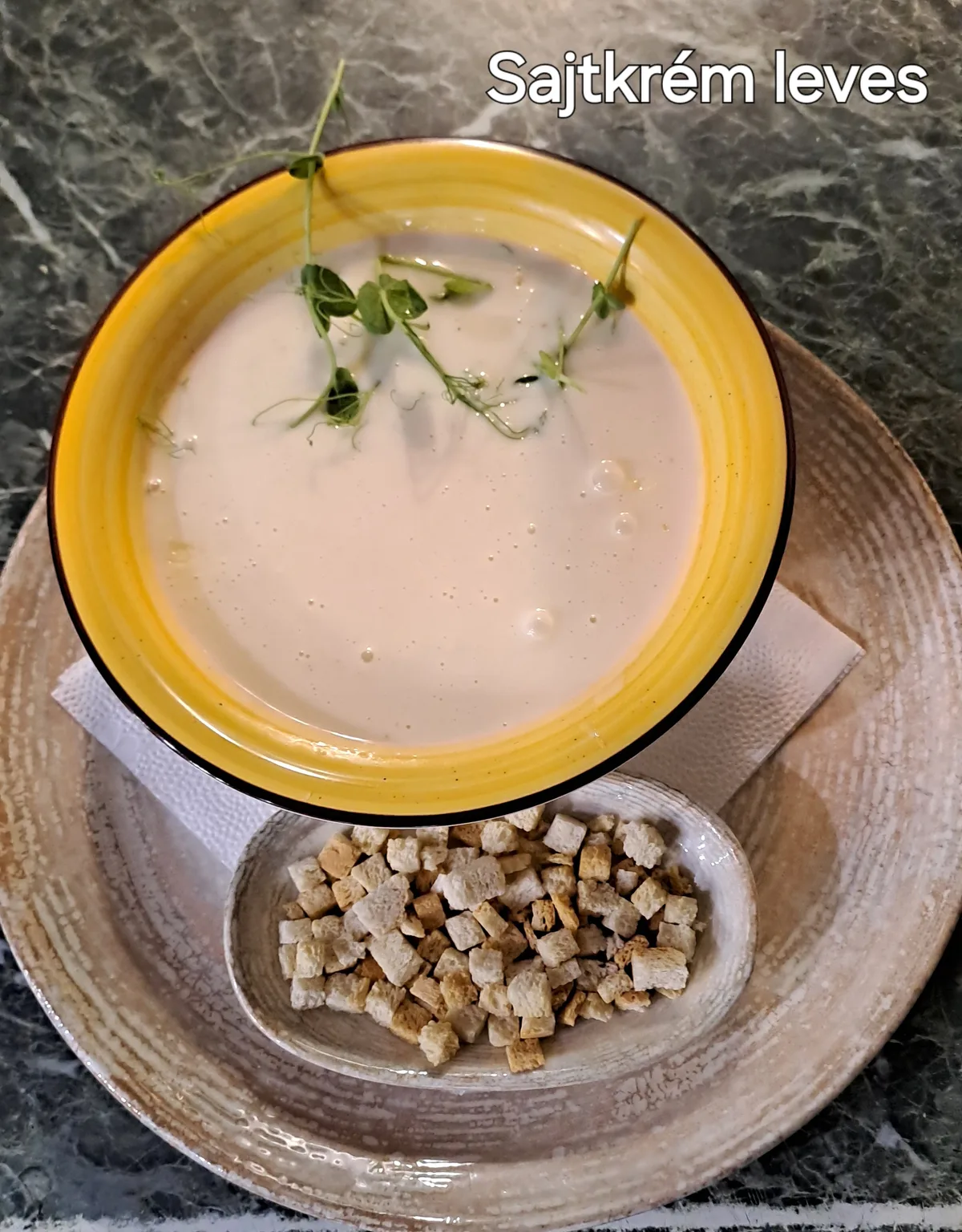 Sajtkrémleves