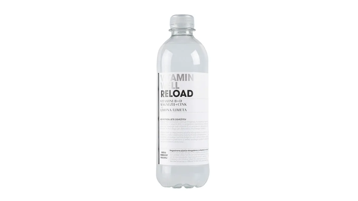 Voda z okusom Vitamin well 0.5 l