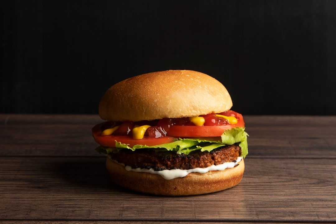 Veggie Burger and Side