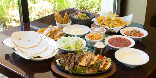 Veggie Fajita Bar