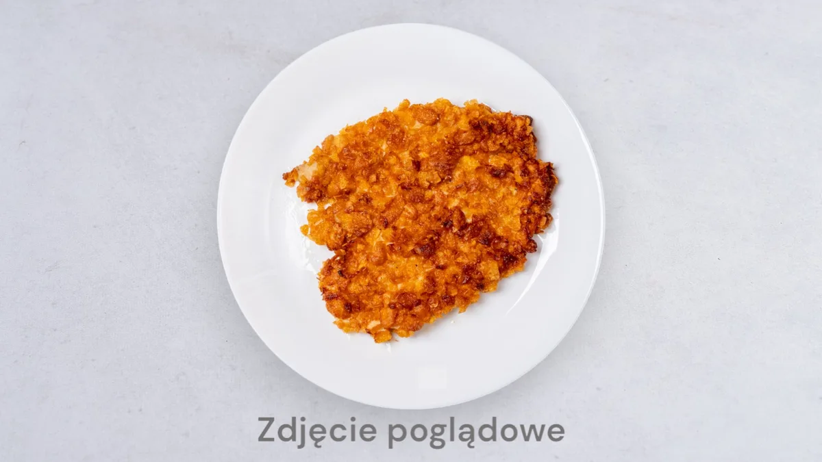 Piers z kurczaka w chrupiącej panierce z płatków kukurydzianych