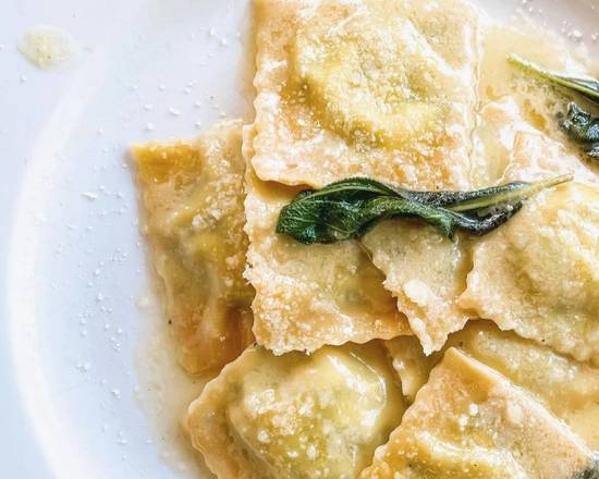 Tuscan Kale + Ricotta Ravioli