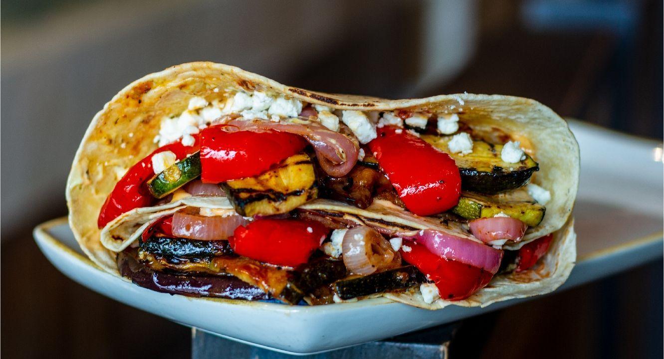 Grilled Veg Piadina