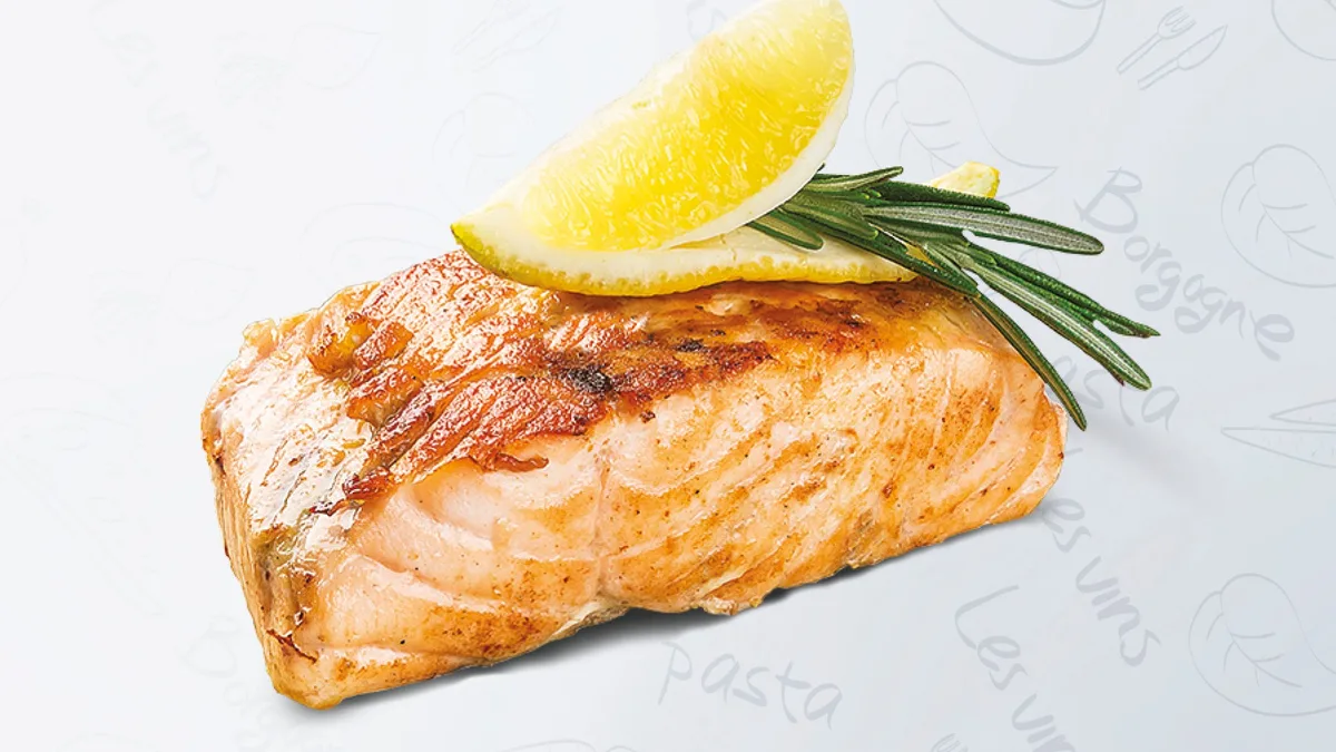 Šťavnatý steak z lososa