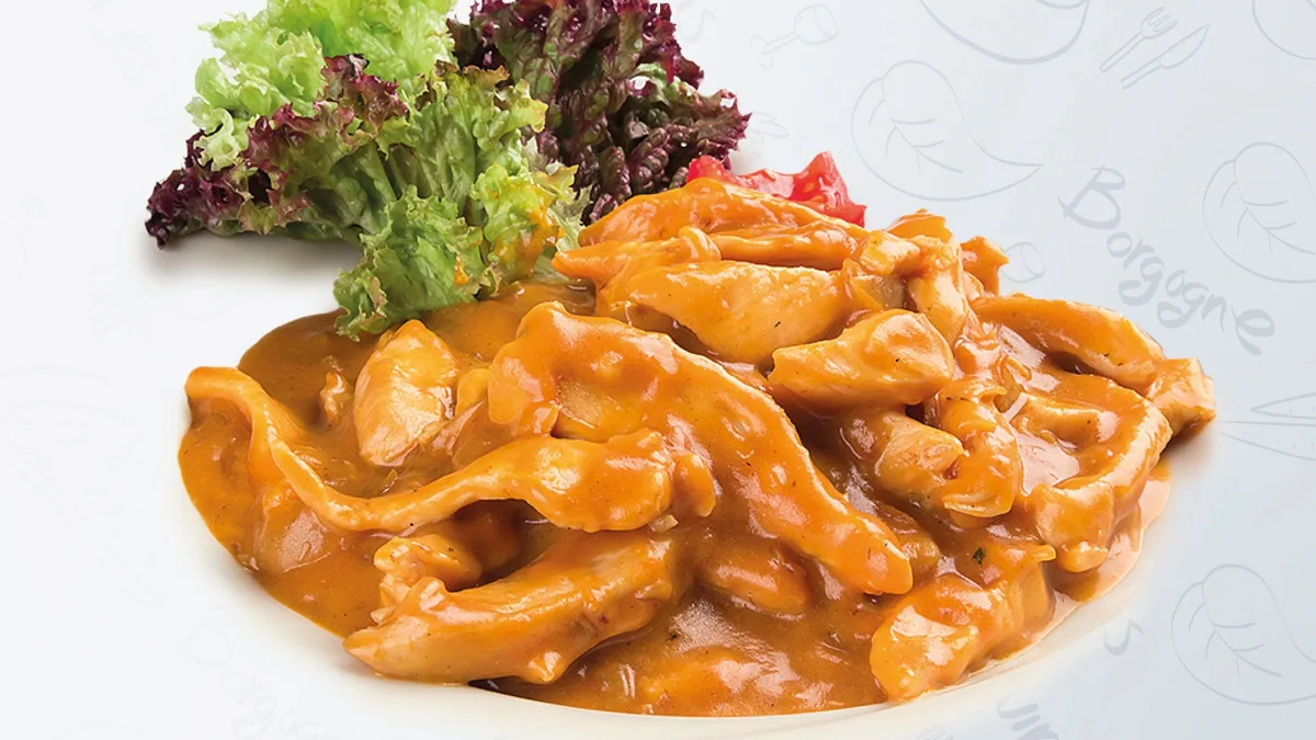 Kurací stroganoff