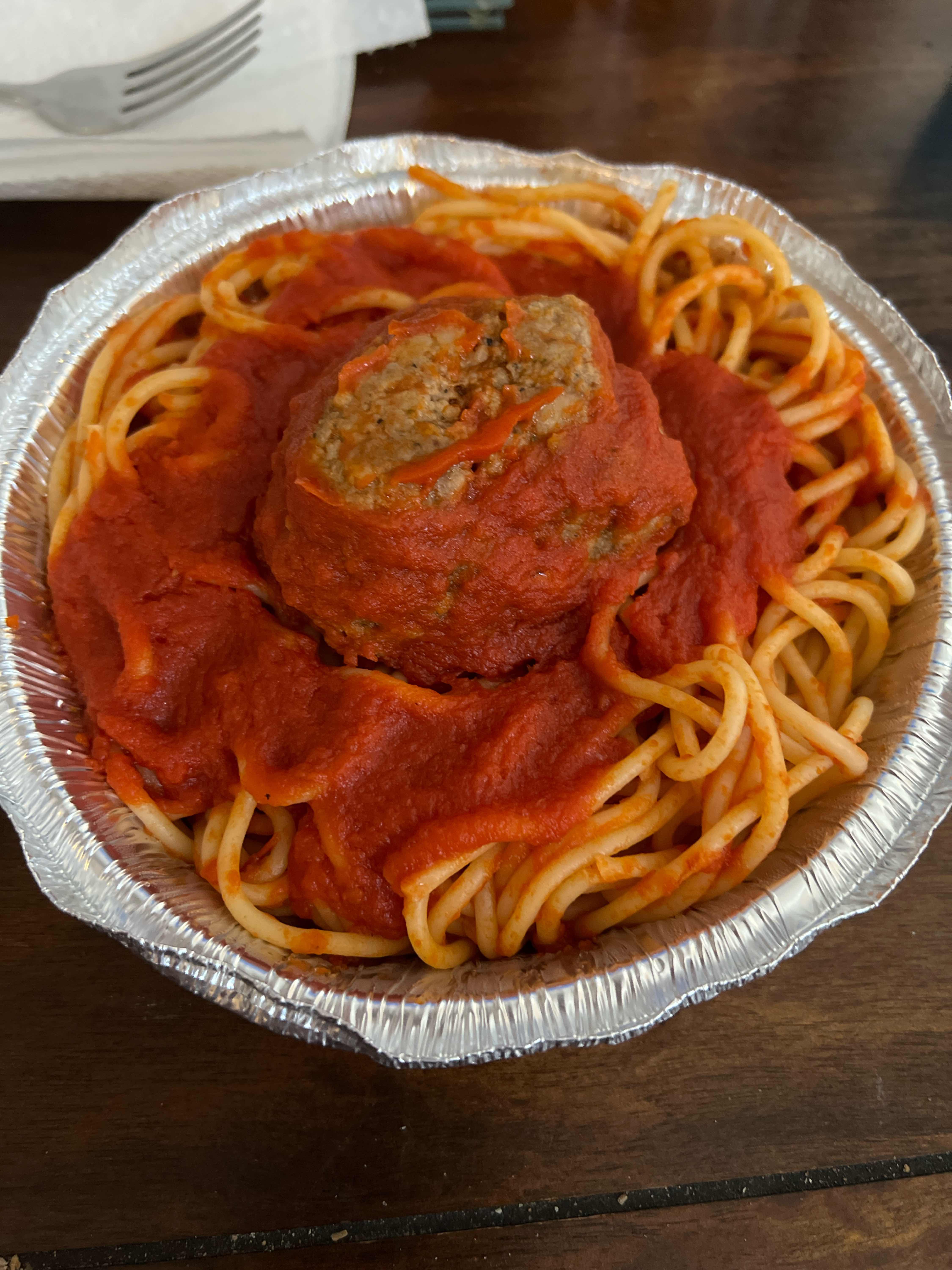 Spaghetti and Meatballs