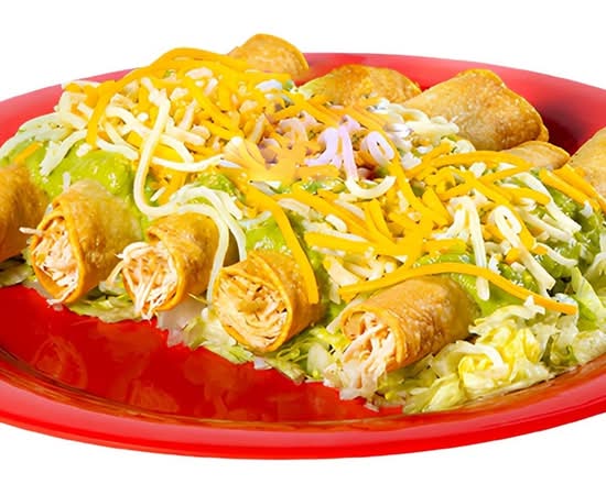 1. Five Rolled Tacos Combo