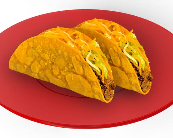 2. Two Beef or Chicken Tacos