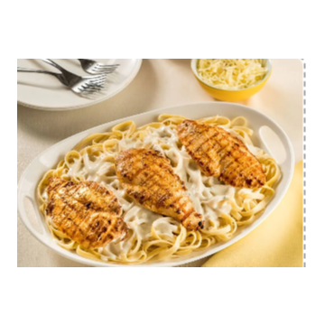 Fettuccine Frango 4 Queijos Família