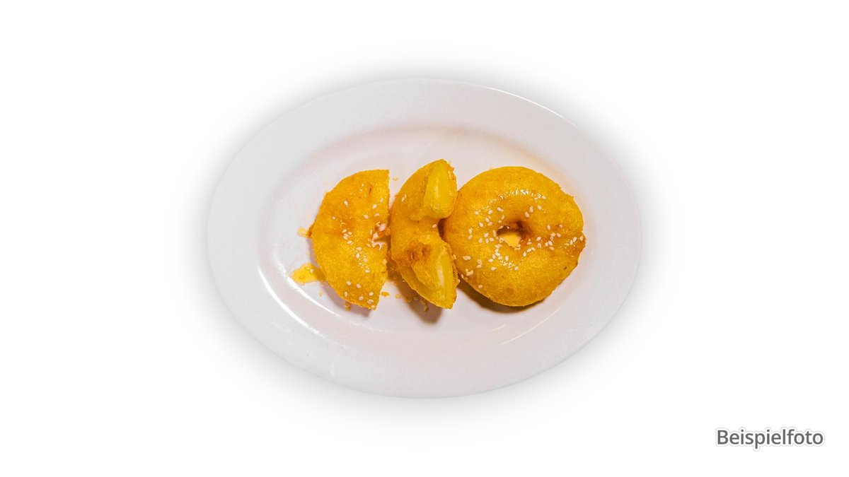 Gebackene Ananas