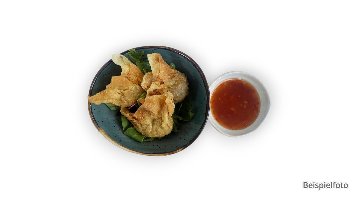 Gebackene Wan-Tan