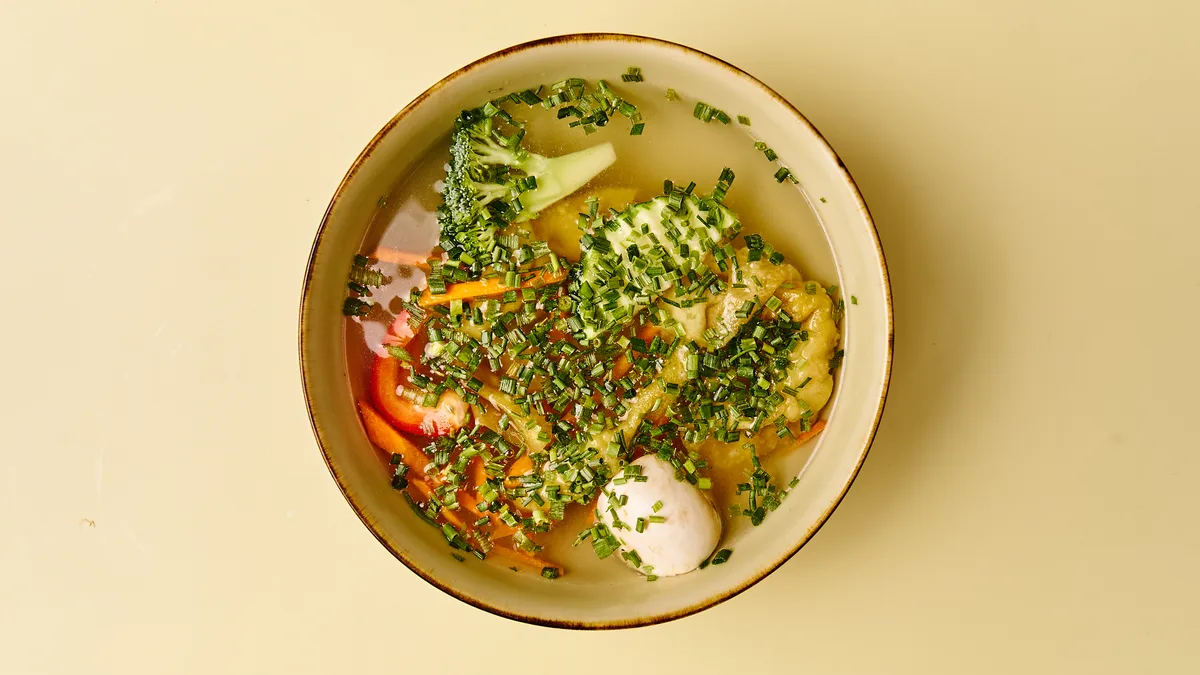 1. Wantan Soup