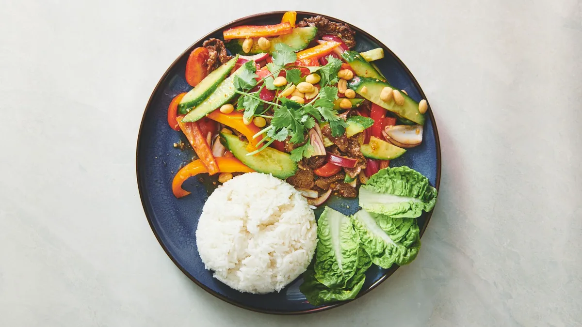 26. Spicy Beef Salad