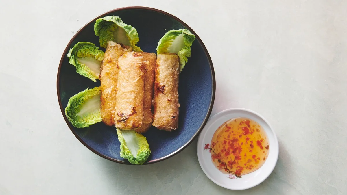 62. Homemade Spring Rolls (V, VG)