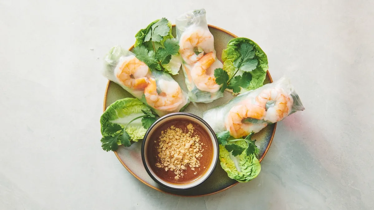 9. Homemade Summer Rolls - Goi Cúón (V, VG)