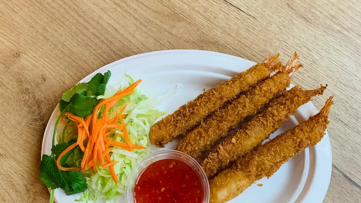 0. Tempura rejer (4 stk)