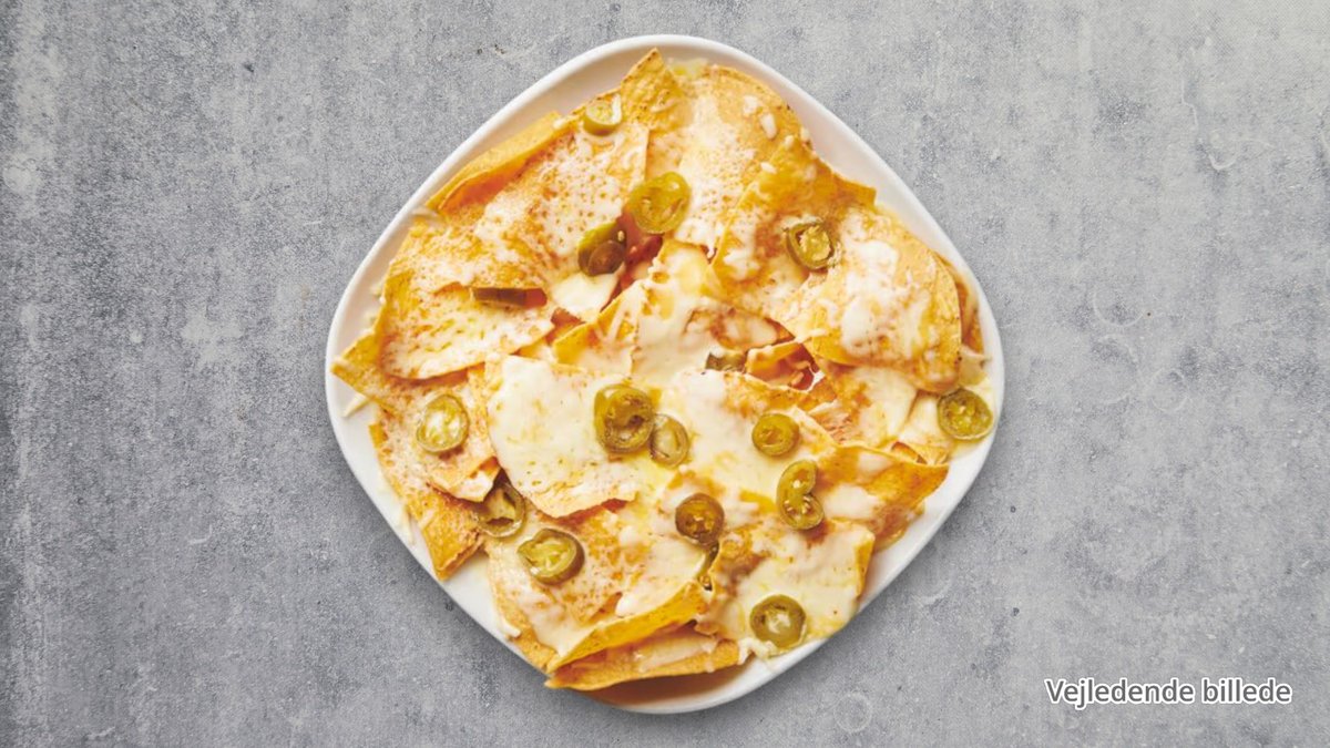 Nachos med ost (V)