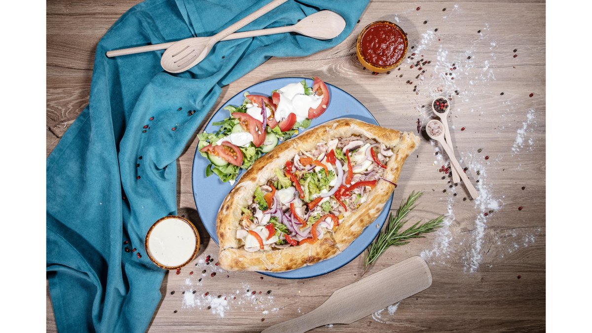 Pide Vegetariană