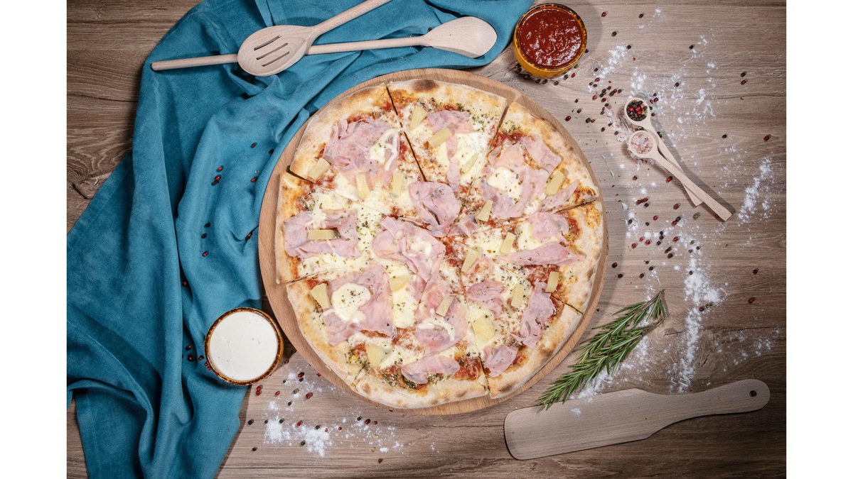 Pizza Hawaii  Ø48cm