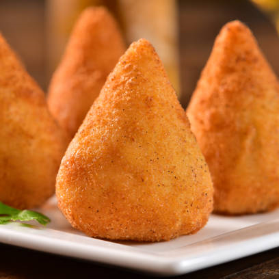 Coxinha de Frango com Catupiry