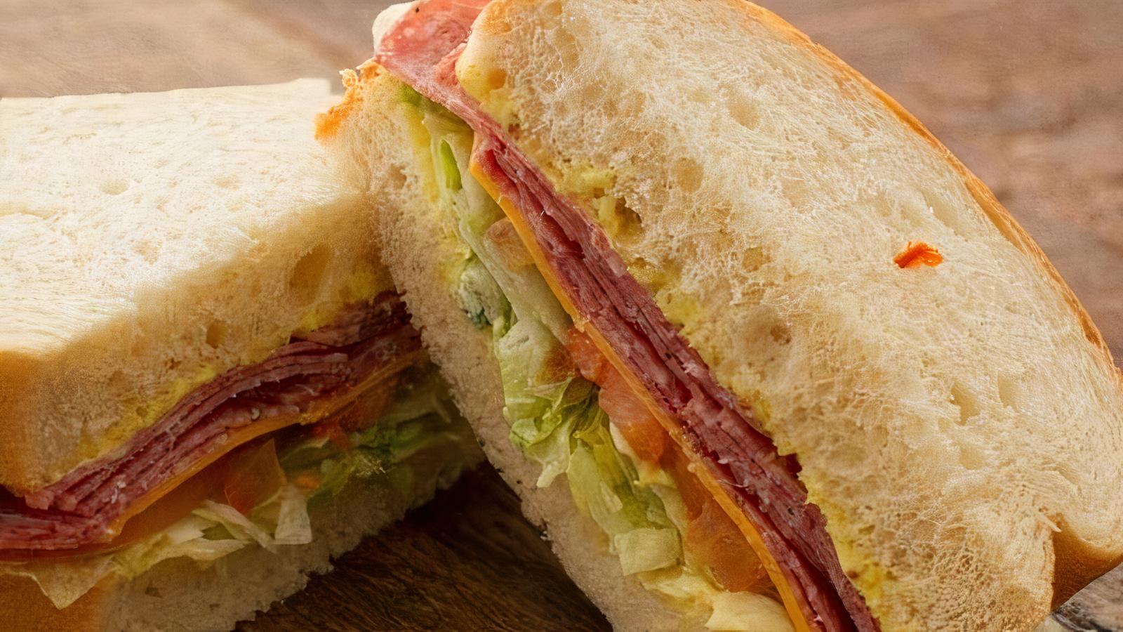 Italian Salami and Cheddar