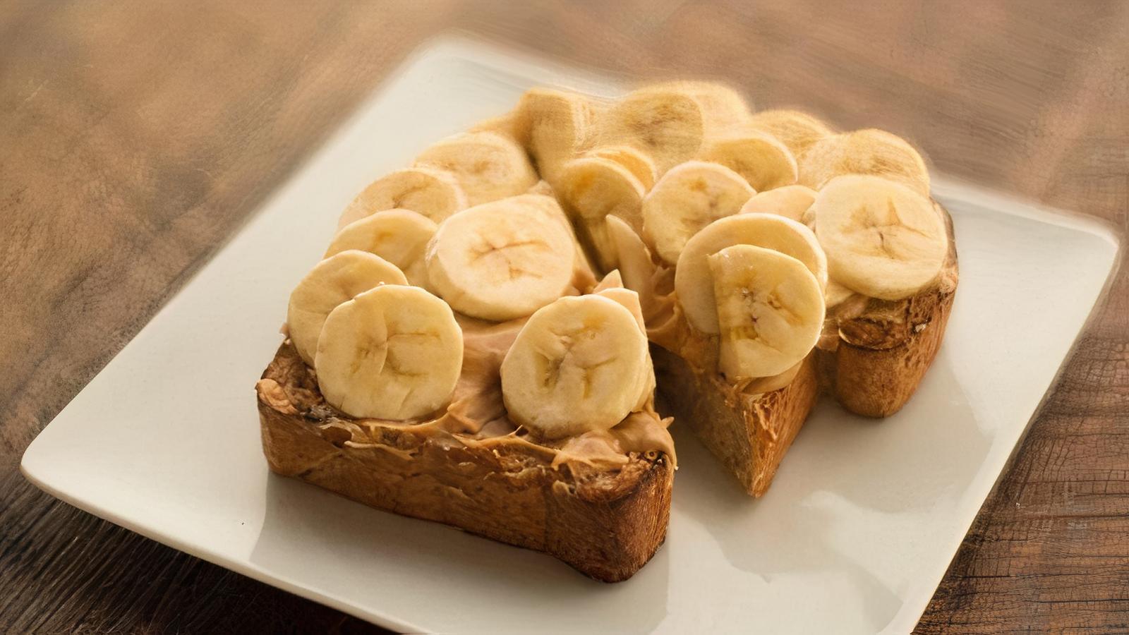 Toast - PB and Banana