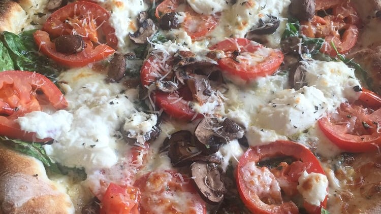 12" White Pizza Paradise