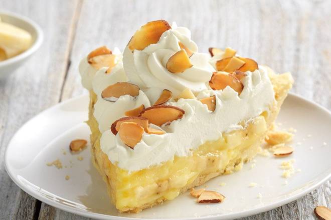 Banana Cream Pie Slice