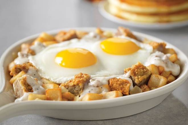 Chicken-Fried Steak Skillet