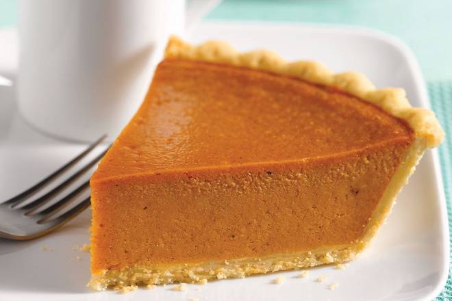 Classic Pumpkin Pie Slice
