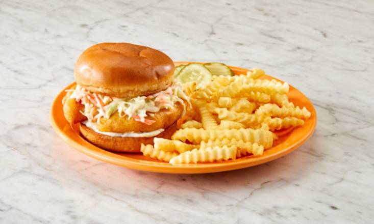 Crispy Cod Sandwich