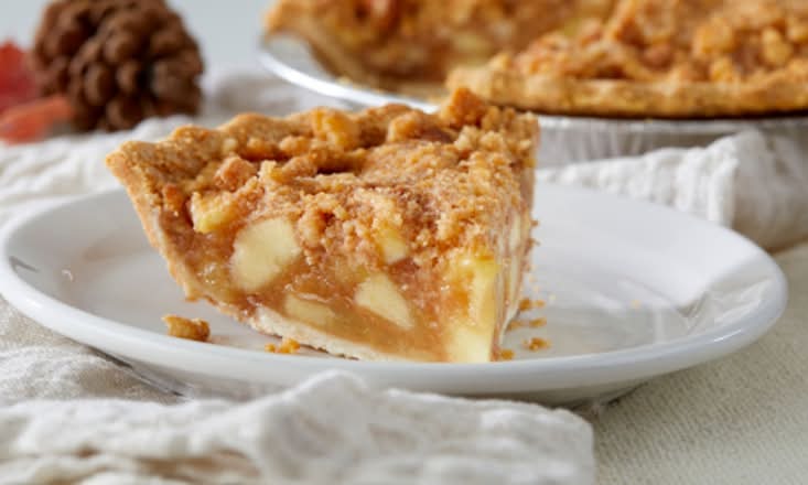 French Apple Pie Slice