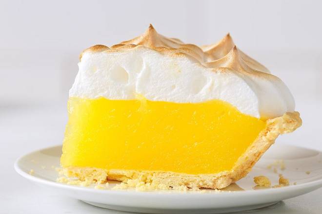Lemon Meringue Pie Slice