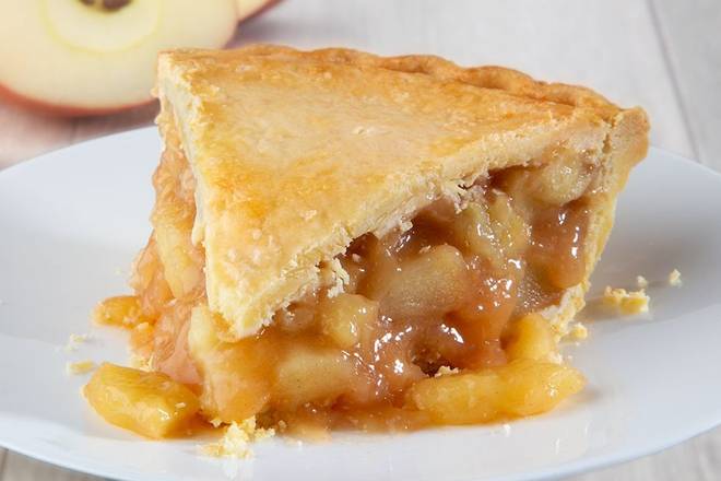 No-Sugar-Added Apple Pie Slice