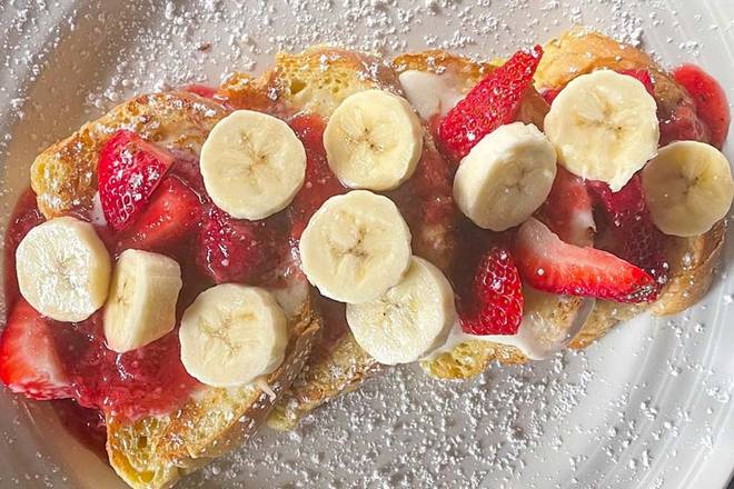Strawberry-Banana Supreme French Toast