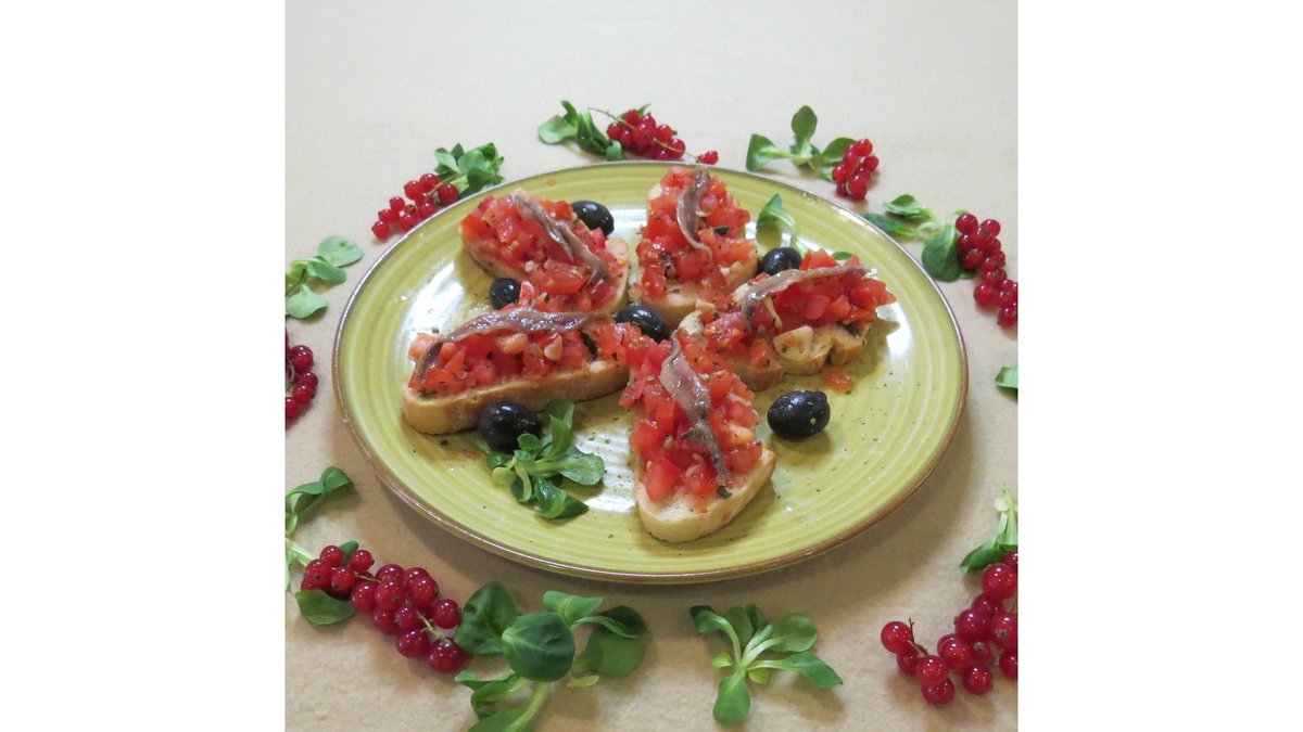Bruschete cu anchois