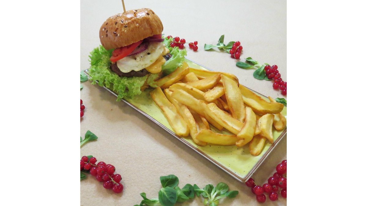 Egg burger