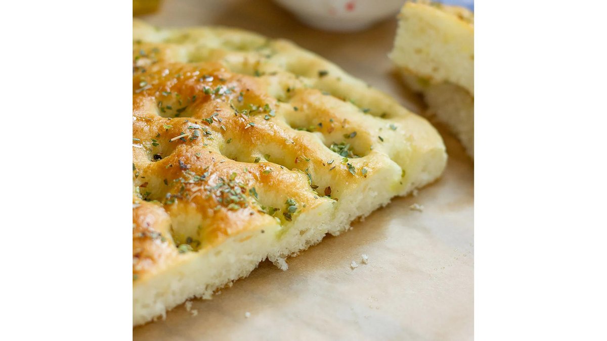 Focaccia cu usturoi