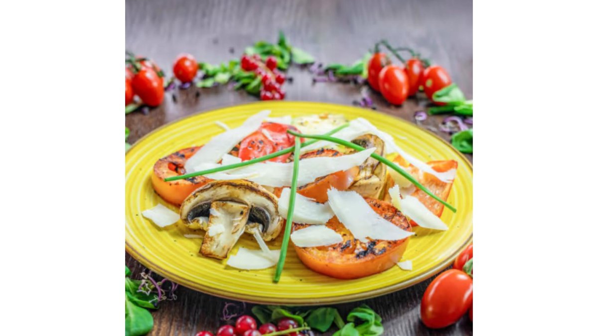 Legume la grătar cu parmezan