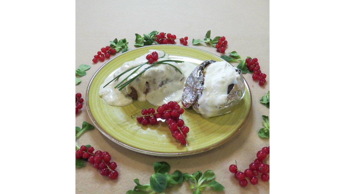 Mușchi de vită gorgonzola