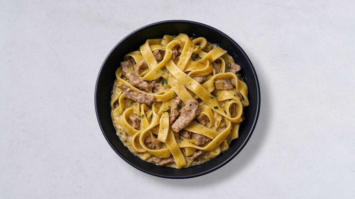 Fettucine Con Vitelo