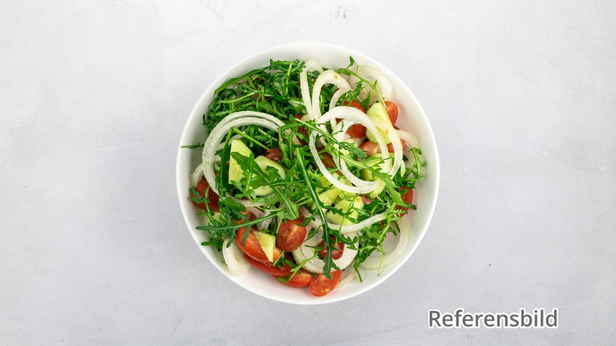 Tomat and Löksallad