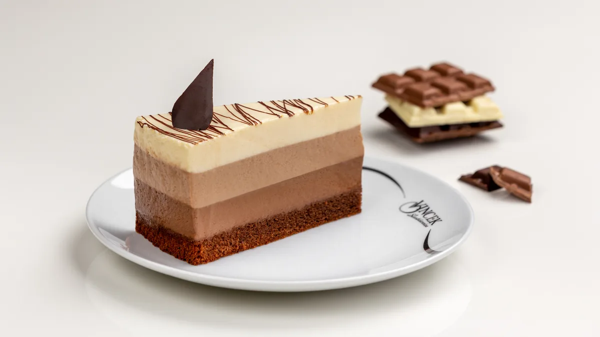 Čokoladna trio mouss torta