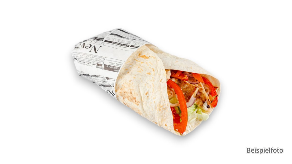 Barbecue Wrap - Menü B