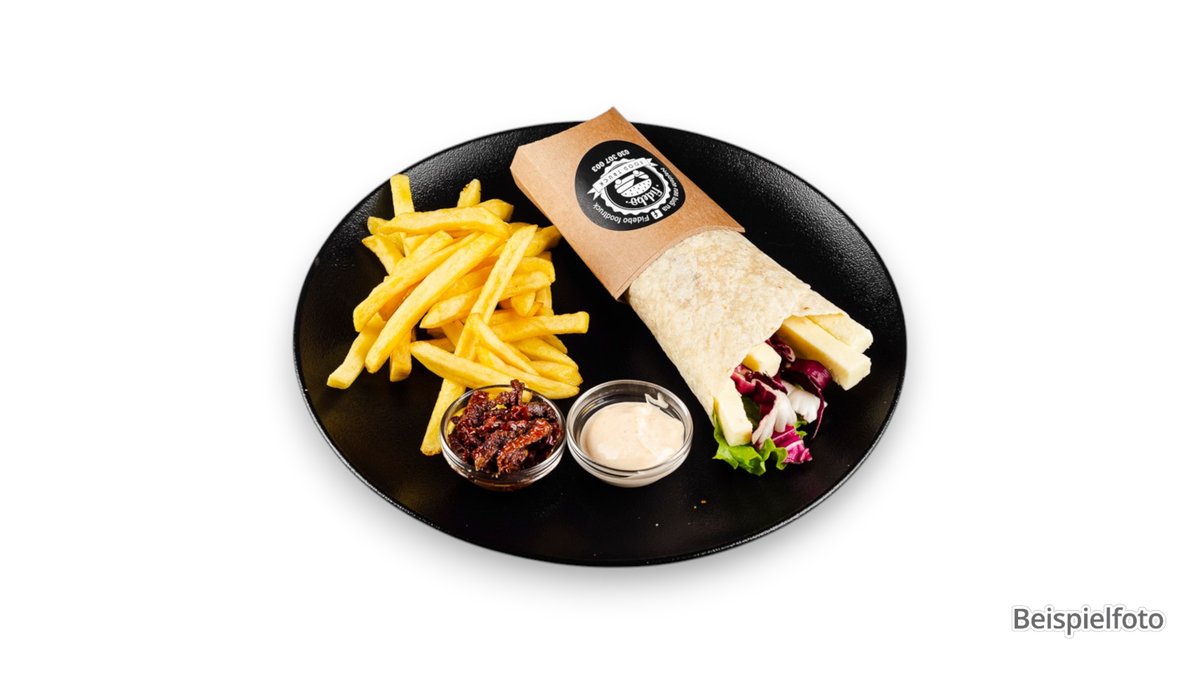 Chilli-Käse Wrap - Menü A